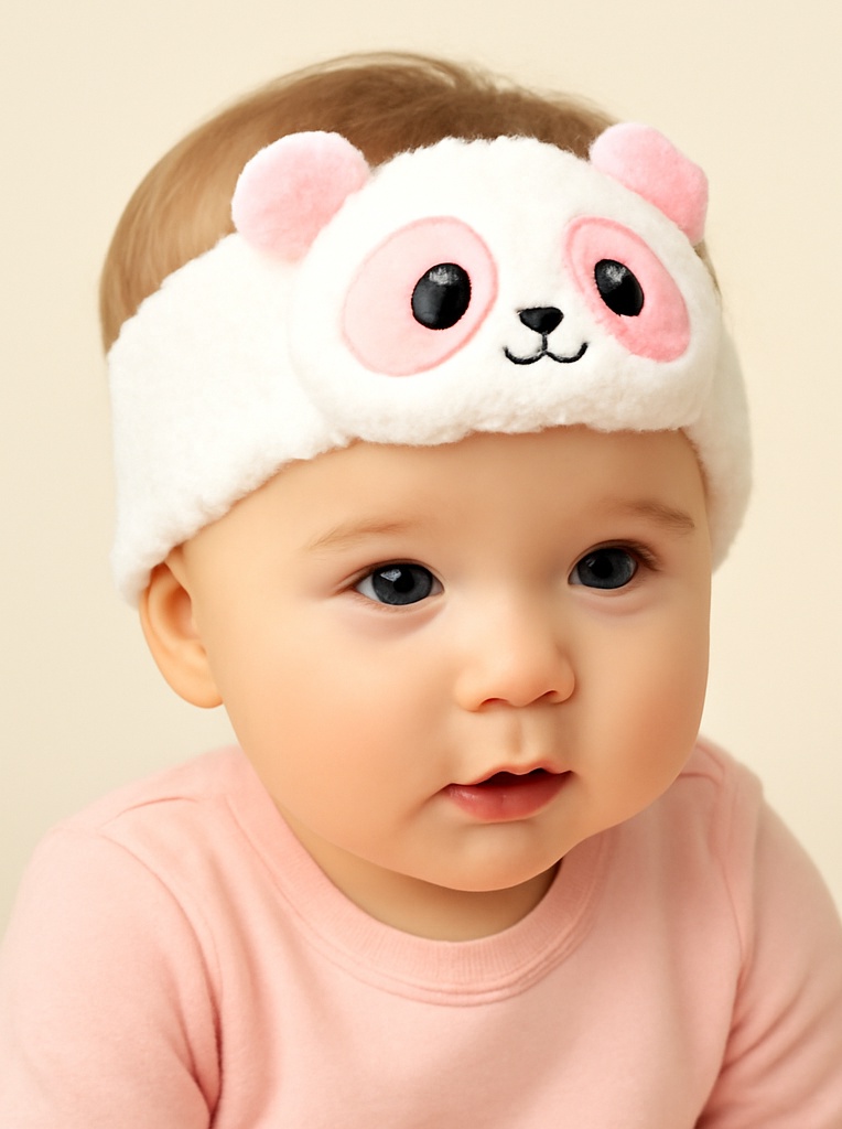 Cute Panda Headband for Babies